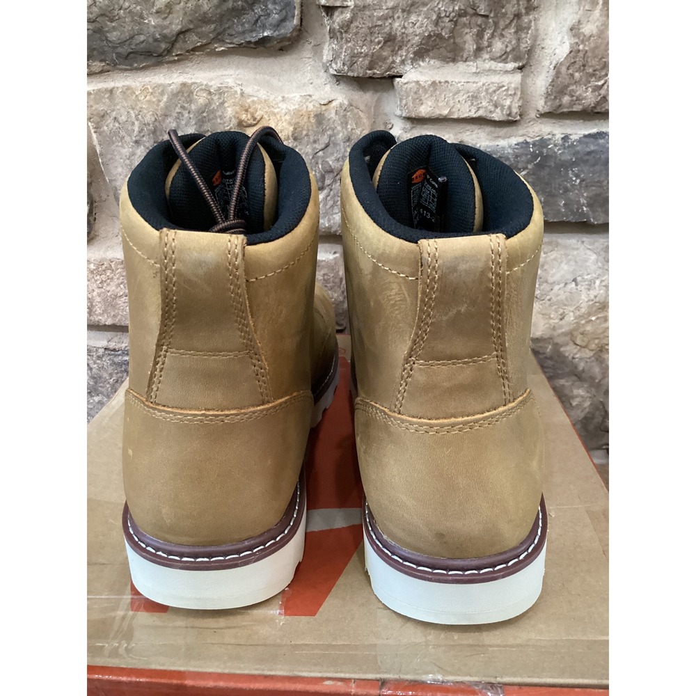 BRUNT Sullivan 6" Comp Toe Waterproof Work Boots Brown Mens 11.5 BRF10011-001 - Picture 7 of 8